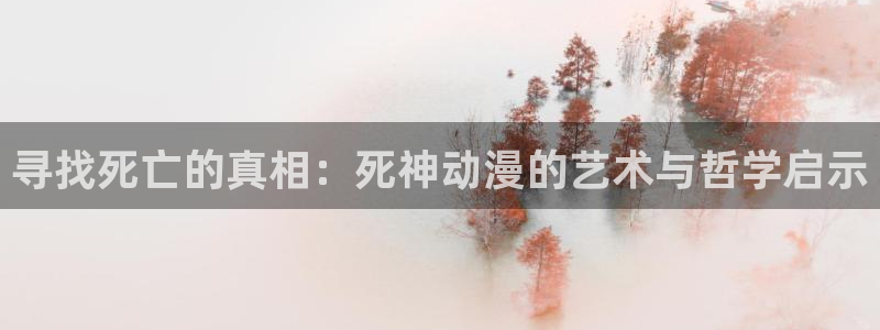 魔道祖师天天动漫：寻找死亡的真相：死神动漫的艺术与哲学启示